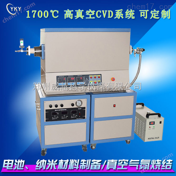 1600三溫區(qū)CVD系統(tǒng)CY-O1600-60IIIC-3ZV10