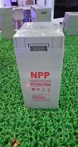 耐普蓄电池NPG2-200Ah 广州NPP实时报价