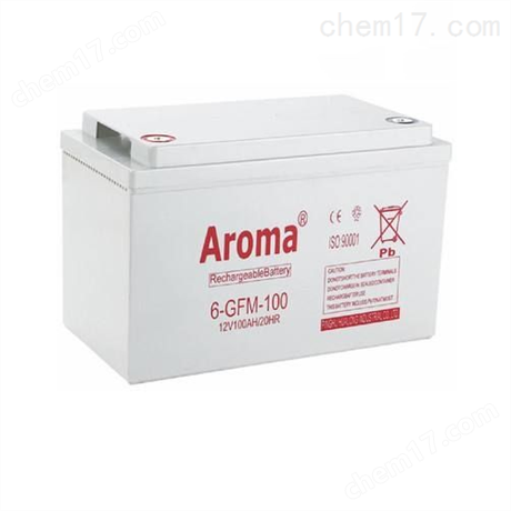 华龙AROMA蓄电池12V100AH消防应急电池