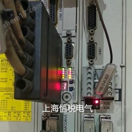 当天修复好西门子NCU轴模块数码管乱跳数字
