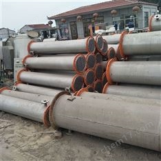 出售二手10平方不銹鋼冷凝器